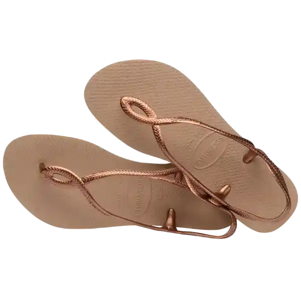 Sandalias Luna Oro Rosa/Oro Rosa Talla 38 4129697 Havaianas