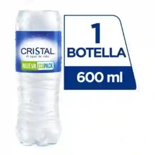 Agua Cristal en Botella 600 ml