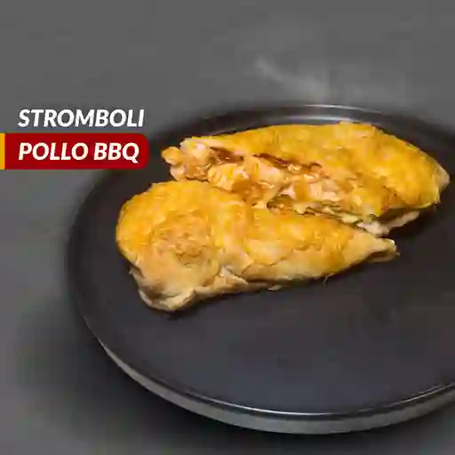 Stromboli pollo bbq