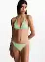 Bikini Glitter Verde Talla 19 Niñas Mango