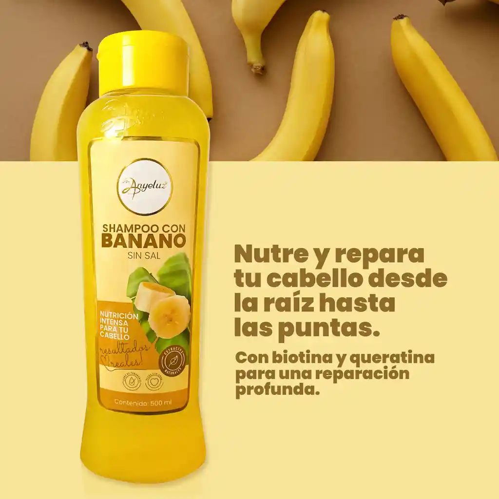 Anyeluz Shampoo con Banano