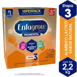 Enfagrow Alimento Lácteo Promental Natural Etapa 3 2200 g