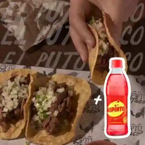 Combo Taco Quesabirria + Hipinto