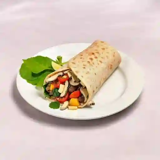 Carne, Espinaca, Queso, Tomate Y Champinon