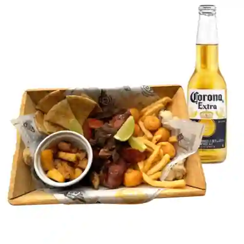 Picada Asfalto Mas Cerveza Corona 355 ml