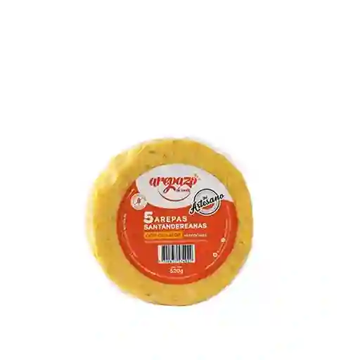 Artesano Arepa Arepazo Santandereano Con Cuajada