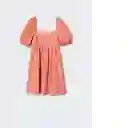 Vestido Miri-H Rosa Talla L Mujer Mango