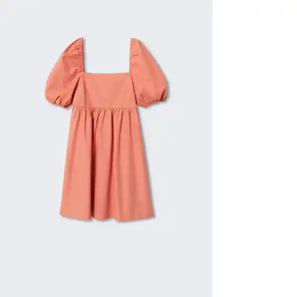 Vestido Miri-H Rosa Talla L Mujer Mango