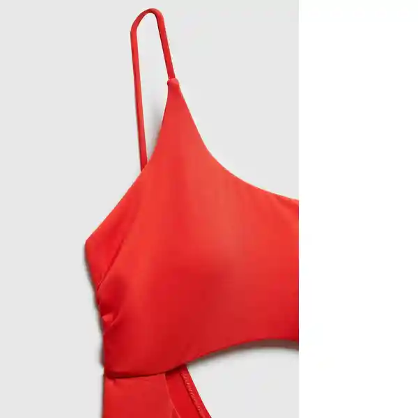 Bañador Ceres Rojo Talla L Mujer Mango