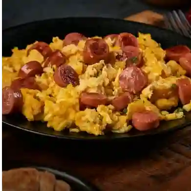 Combo huevos rancheros y café