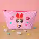 Cosmetiquera Trapecio Serie Chicas Súper Poderosas Rosa Miniso