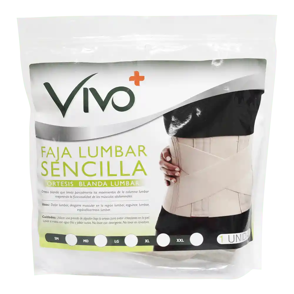 + Faja Lumbar Sencilla Md