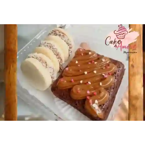 Combo 1 Brownie + 3 Alfajores