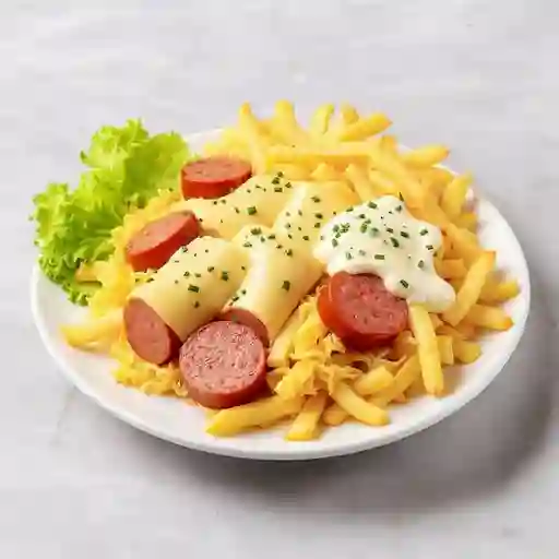 Butipapa + Salchicha