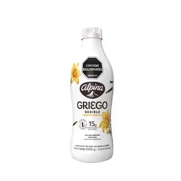 Alpina Yogurt Griego Bebible Vainilla