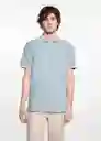 Camiseta Polo Slimmy Azul Talla 21 Teen Niños Mango