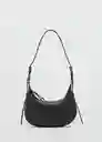 Bolso M Lake Negro Talla 99 Mujer Mango