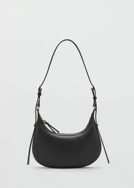 Bolso M Lake Negro Talla 99 Mujer Mango