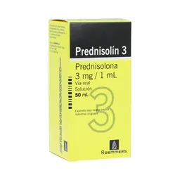 Prednisolín Solución Oral (3 mg)