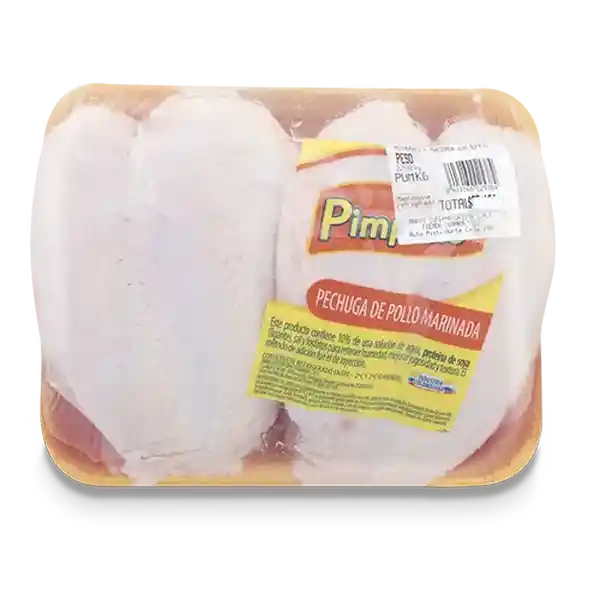 Pimpollo Pechuga Con Piel Marinada Refrigerada