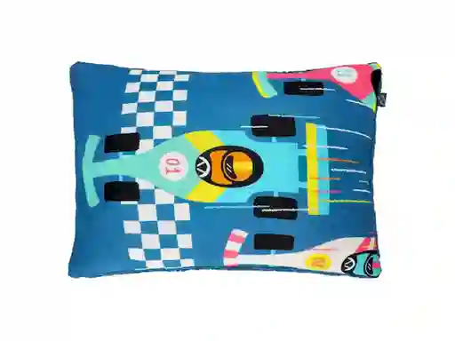 Almohadón Estampado Cordero Carro Azul Casaideas