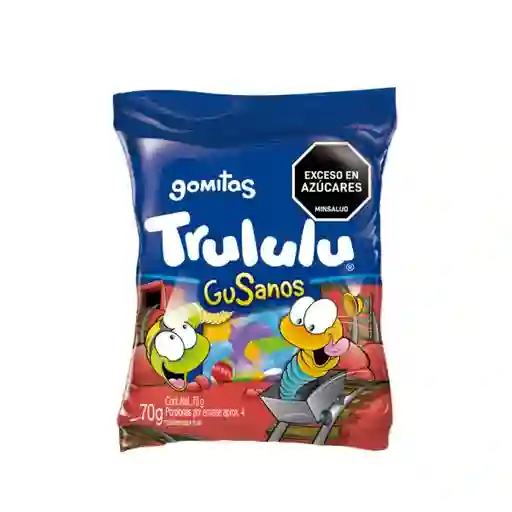 Trululu Goma Gusano Dulce