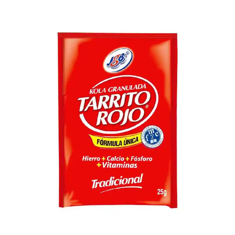 Kola Granulada Tarrito Rojo Tradicional x 25 g
