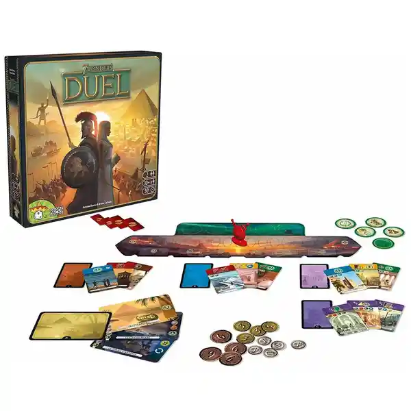 Asmodee Juego de Mesa 7 Wonders Duel