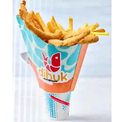 Combo Mediano Fish And Chips