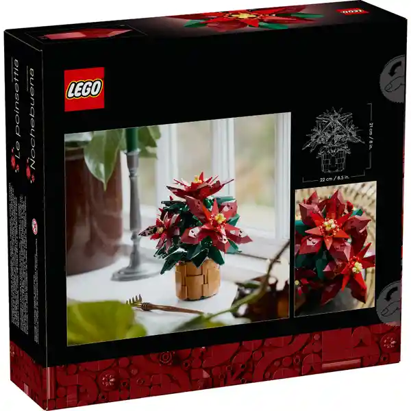 Set Construcción Flor de Pascua Lego