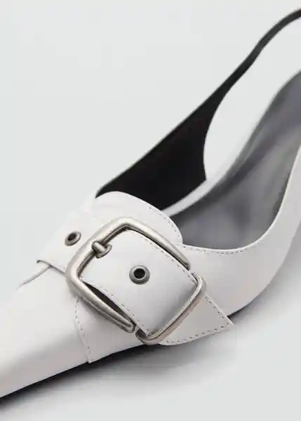 Zapatos Talo Blanco Talla 37 Mujer Mango