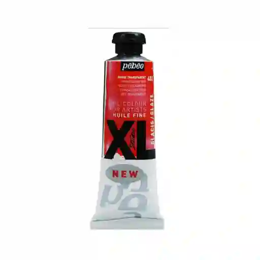 Pébéo Pintura Óleo Fino Studio xl Glacis Rojo Transparente 37 mL