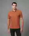 Camisa Tipo Polo Hombre Café Talla L 190G001 Rifle