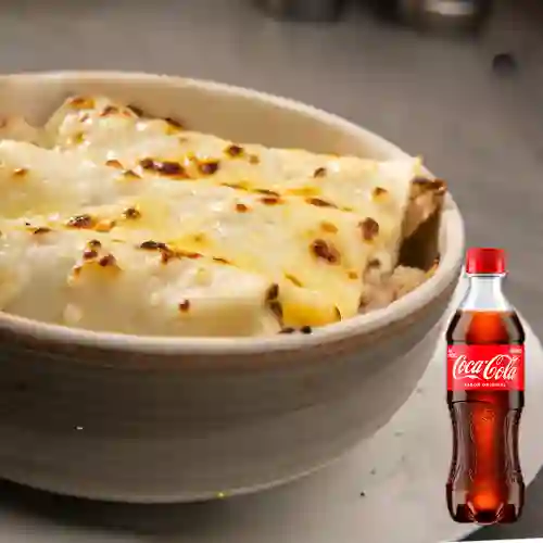 Combo Canelones Especiales + Coca Cola Original 400 ml