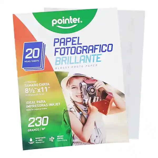 Hojas Papel Fotografico 20