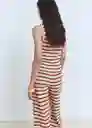 Top Nati Rojo Talla S Mujer Mango