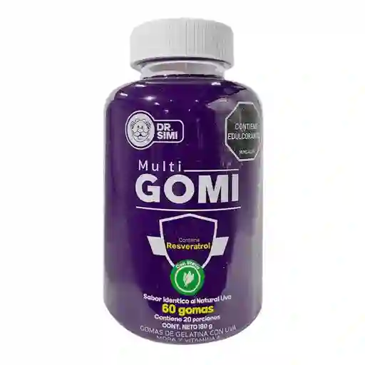 Multi Gomi Resveratrol en Goma