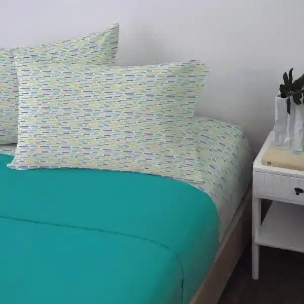 Juego de Cama Estampado + Unic Exito Sinref