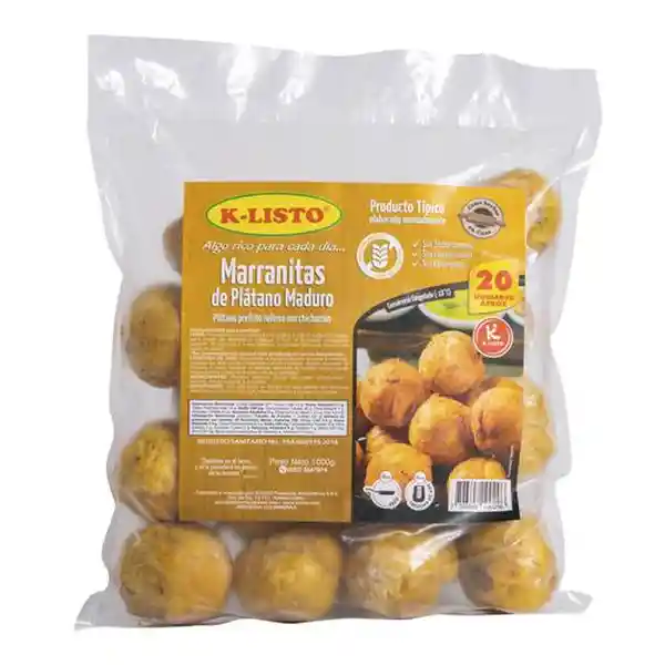 K-Listo Marranita de Platano Maduro