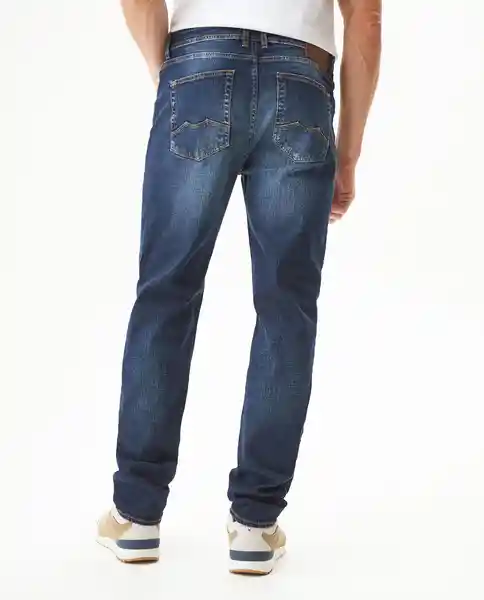 Jean Slim Fit-Morrison Azul Clásico Oscuro Talla 34/32 Chevignon