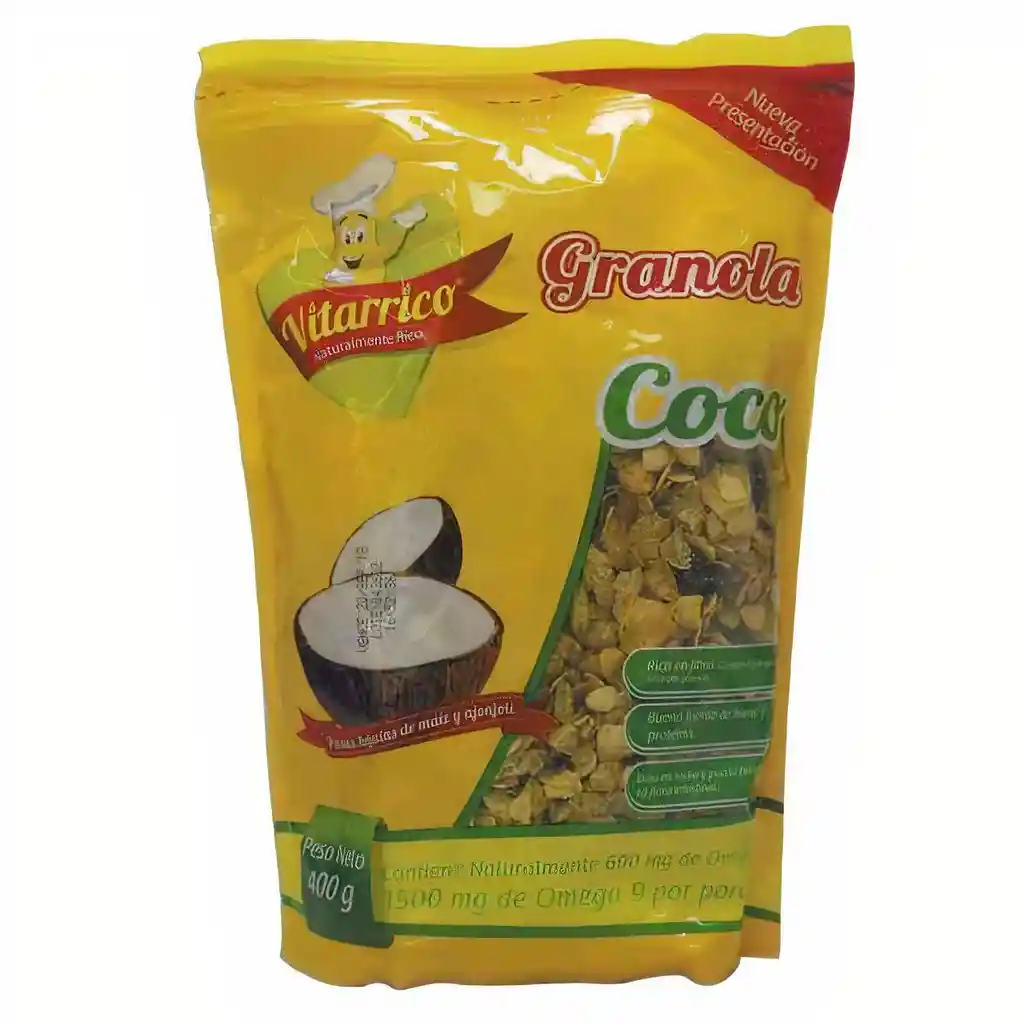 Vitarrico Granola Tradicional con Coco