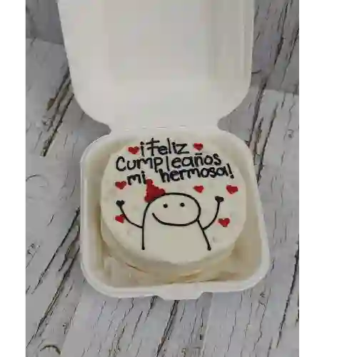 Minicake Feliz Cumpleaños Mi Hermosa (o)