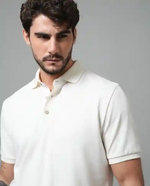 Camiseta Polo Hombre Crudo M 193G001_CRU134403 Rifle