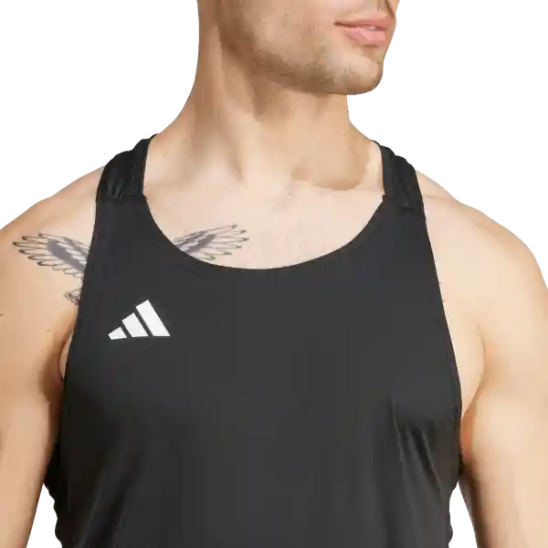 Adidas Camiseta Adizero e Correr Negro Im8586.Snglt Talla L