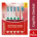 Colgate Cepillo de Dientes Luminous White Medio 360°