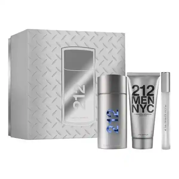 Estuche Carolina Herrera 212 Edt For Men