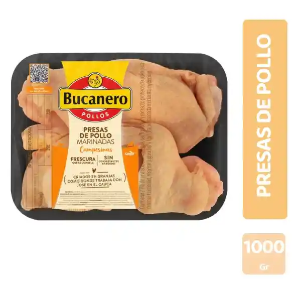 Presas de Pollo Campesino El Bucanero