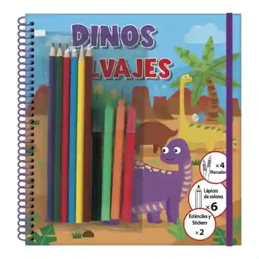 Conoce a Los Animales. Dinos Salvajes
