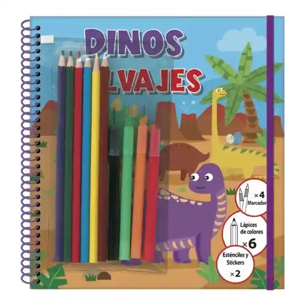 Conoce a Los Animales. Dinos Salvajes