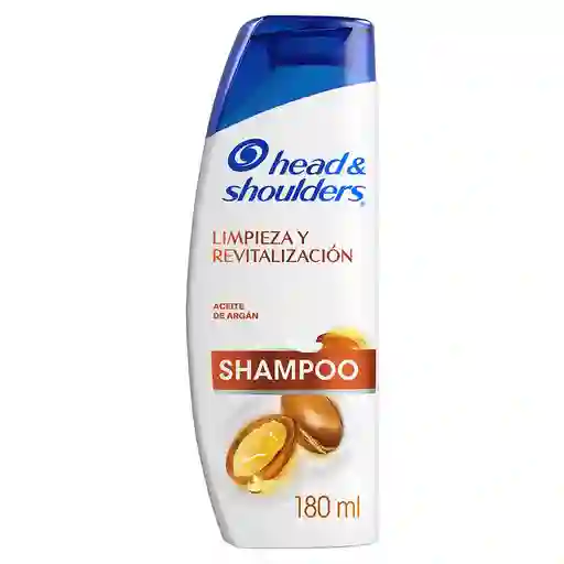 Head & Shoulders Shampoo Limpieza y Revitalización 180 ml